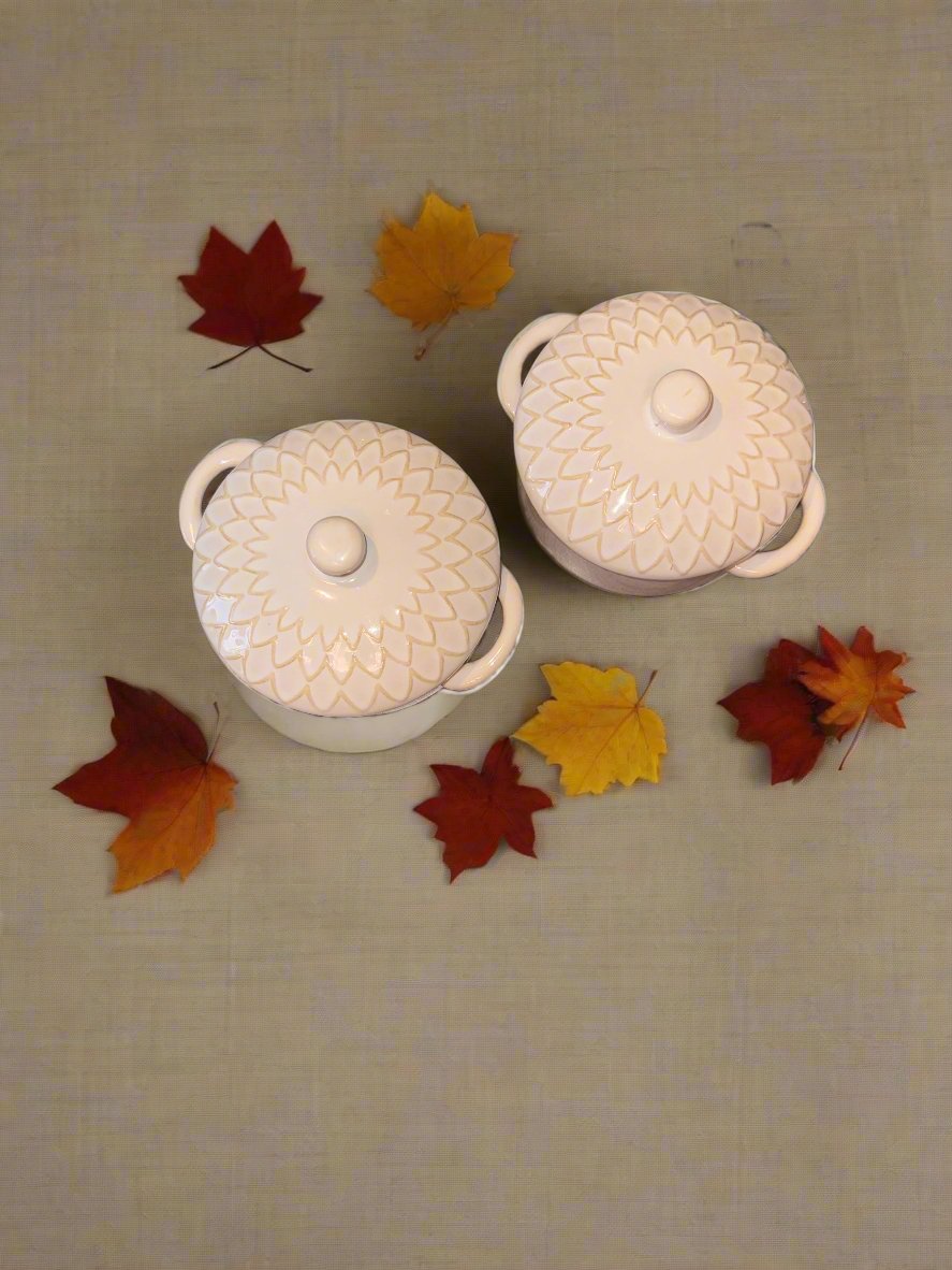 Harvest Acorn Mini Casserole Set (Set of 2)